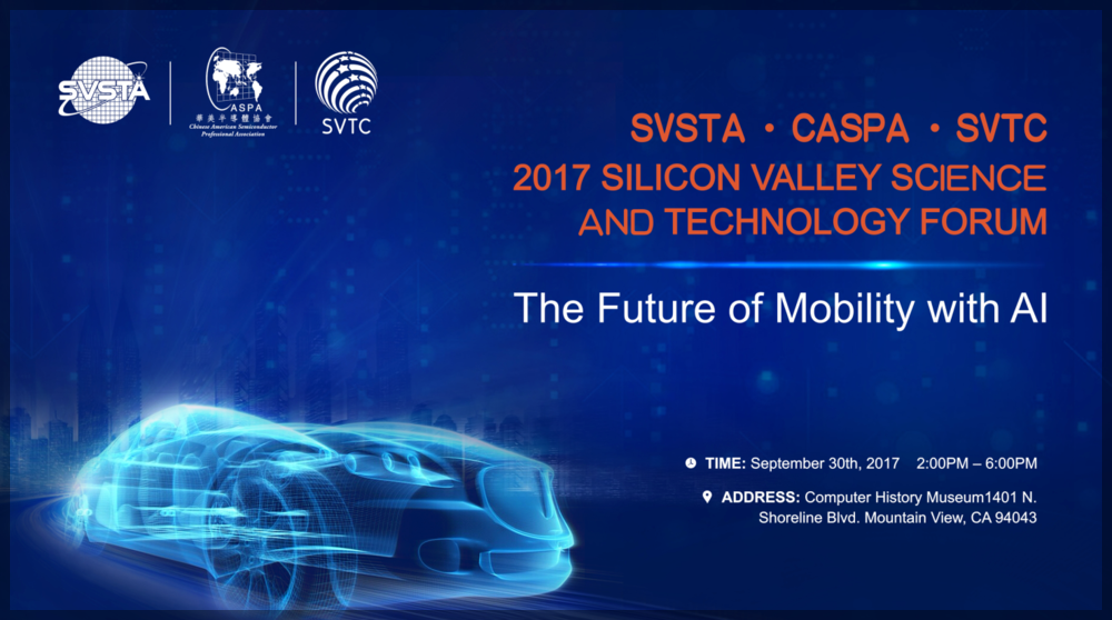 Silicon Valley Technology Forum 2017: ‘The Future of Mobility With AI’